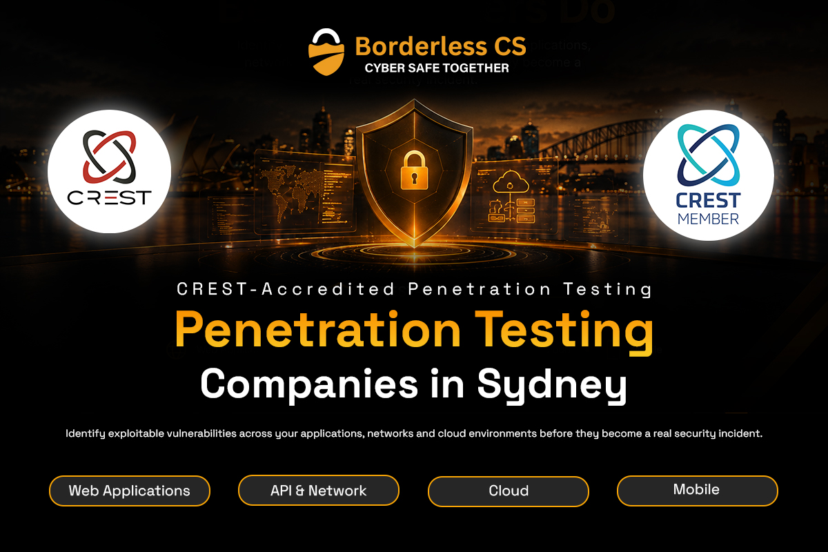 Penetration testing Sydney services by Borderless CS